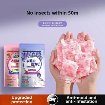 Royal Incense roosilõhnalised molballid riidekapile — hallituse, kahjurite ja niiskuse kaitse, 96 tk