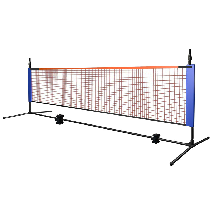 Prenosni okvir mreže za badminton od aluminijske legure, prilagodljiv, za badminton i tenis