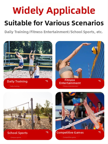 Võrkpalli võrk standardvõistlusteks, paksendatud kaaluga raamiga, Chenhong, polüester/PE