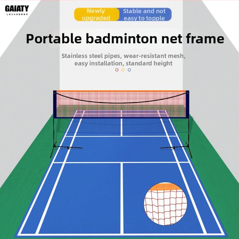 Cssit badmintonivõruraam, kaasaskantav, kokkupandav, sise- ja välistingimusteks, professionaalse võistluste standardi
