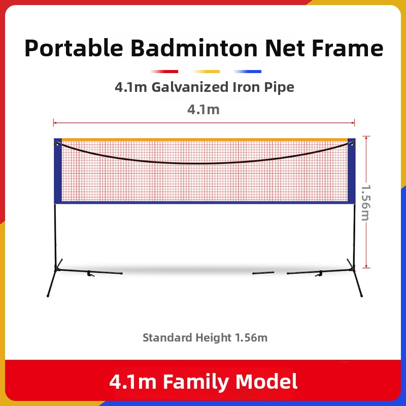 Cssit badmintonivõruraam, kaasaskantav, kokkupandav, sise- ja välistingimusteks, professionaalse võistluste standardi