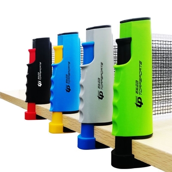 Стойка за мрежа на тенис на маса – удебелена, преносима, разтегателна, за външна употреба, универсална