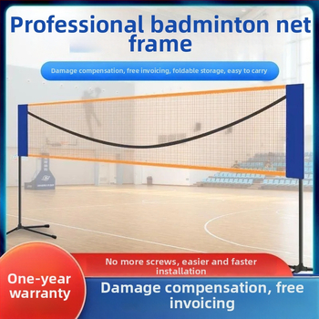 Kaasaskantav badmintonivõrgu alus – kokkupandav, sobib sise- ja väliskasutuseks kodu jaoks