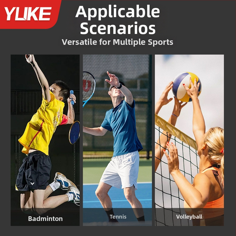 Badmintoni võrgu raam, kokkupandav ja kaasaskantav siseruumi ja väljakul kasutamiseks, nailonist materjal, bränd Yuke, tootekood YPWJ