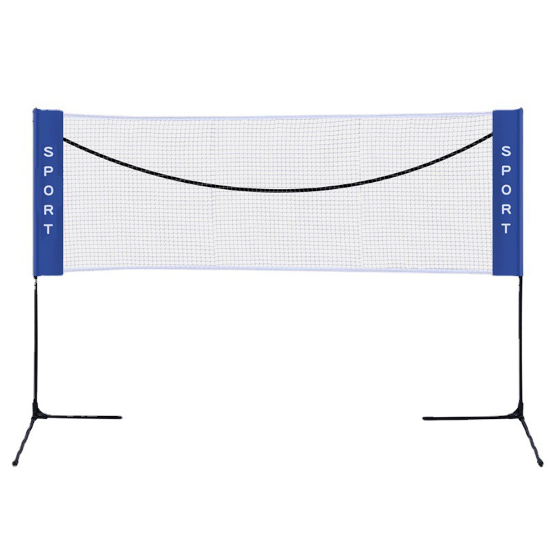 Prijenosna mreža za badminton - sklopiva za unutarnju i vanjsku upotrebu, standardna mreža, mogućnost prilagođavanja