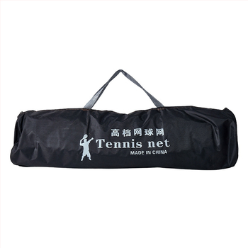 Sõlmedeta tennisivõrk üks- ja kahekesi mängude jaoks, professionaalsetele võistlustele, PE materjal, kaal 3 kg