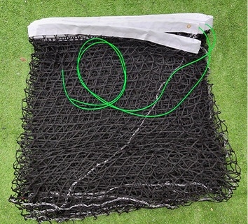 Plasă de tenis fără noduri pentru simplu și dublu, pentru competiții profesionale, material PE, 3 kg