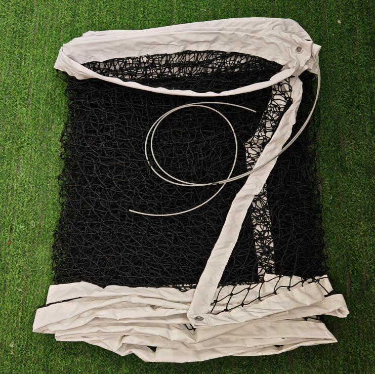 Plasă de tenis fără noduri pentru simplu și dublu, pentru competiții profesionale, material PE, 3 kg