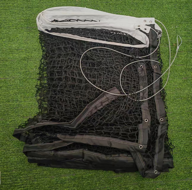 Plasă de tenis fără noduri pentru simplu și dublu, pentru competiții profesionale, material PE, 3 kg