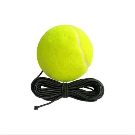 Tenis lopta za trening - visoka elastičnost, jednostruko pakiranje, polipropilen, bez logotipa