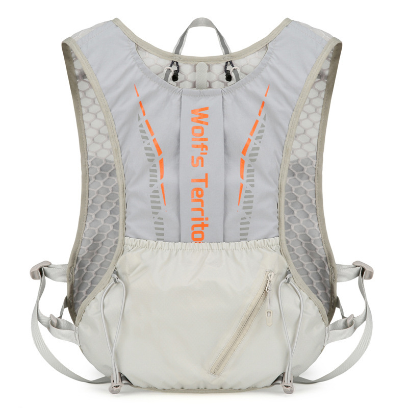 Походна раница — найлон, дишаща, подплата полиестер, презрамки с извивка, подходяща за колоездене