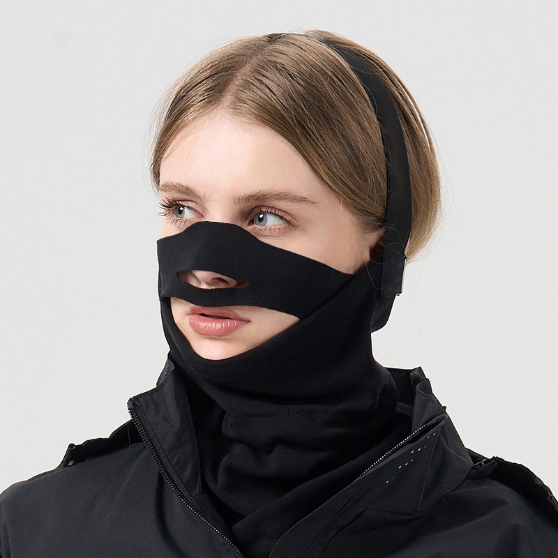Haoshun maska za biciklizam od merino vune – unisex pokrov lice i vrata, otporna na vjetar, topla, prozračna, fleksibilna; za skijanje, biciklizam, planinarenje