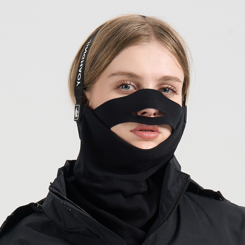 Haoshun maska za biciklizam od merino vune – unisex pokrov lice i vrata, otporna na vjetar, topla, prozračna, fleksibilna; za skijanje, biciklizam, planinarenje