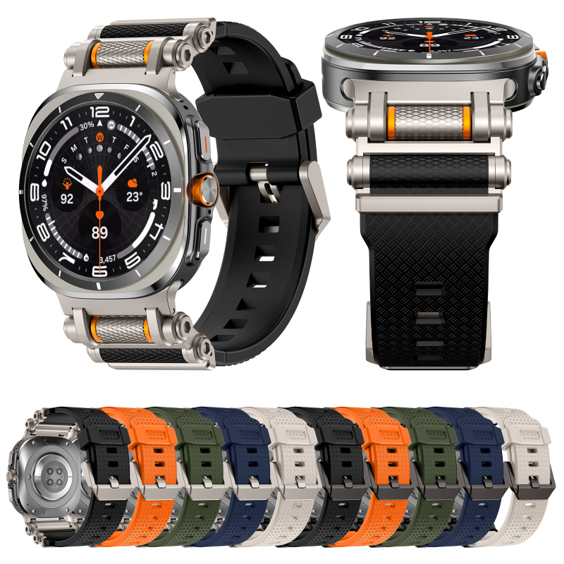 Silikoonrihm Apple Watchile süsinikkiust tekstuuriga, kaal 65 g