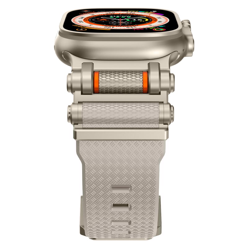 Silikoonrihm Apple Watchile süsinikkiust tekstuuriga, kaal 65 g