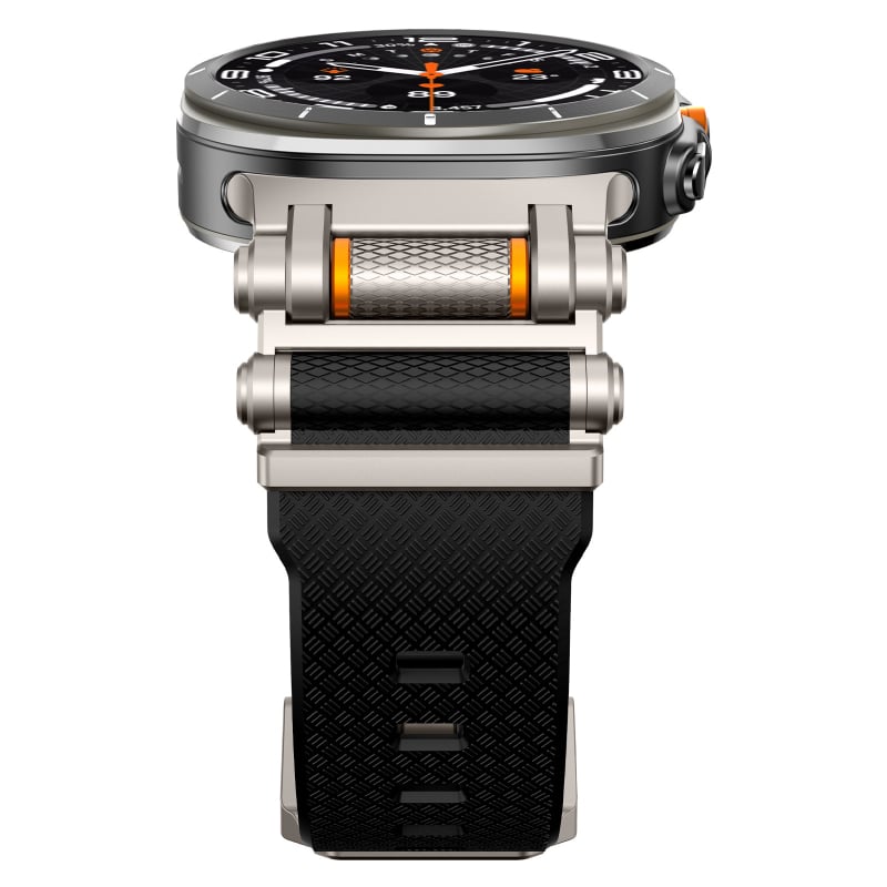 Silikoonrihm Apple Watchile süsinikkiust tekstuuriga, kaal 65 g