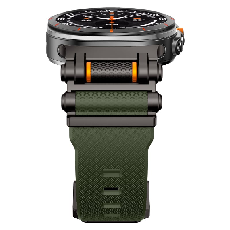 Silikoonrihm Apple Watchile süsinikkiust tekstuuriga, kaal 65 g