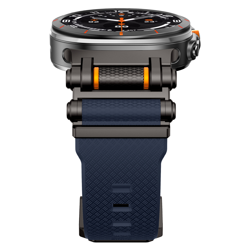 Silikoonrihm Apple Watchile süsinikkiust tekstuuriga, kaal 65 g