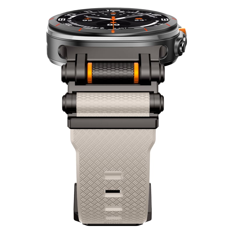 Silikoonrihm Apple Watchile süsinikkiust tekstuuriga, kaal 65 g