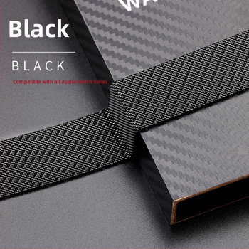 Roostevabast terasest Milaanese magnetrihm Apple Watch S8 jaoks – eriline kohandatud liides, 30 g