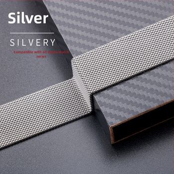 Roostevabast terasest Milaanese magnetrihm Apple Watch S8 jaoks – eriline kohandatud liides, 30 g