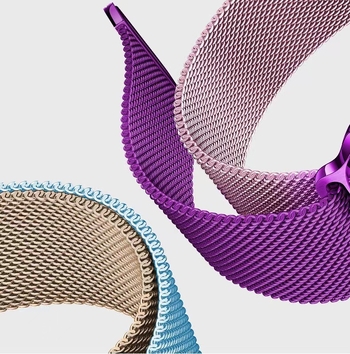 Roostevabast terasest Milaanese magnetrihm Apple Watch S8 jaoks – eriline kohandatud liides, 30 g