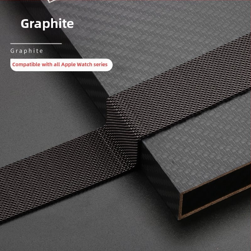 Roostevabast terasest Milaanese magnetrihm Apple Watch S8 jaoks – eriline kohandatud liides, 30 g