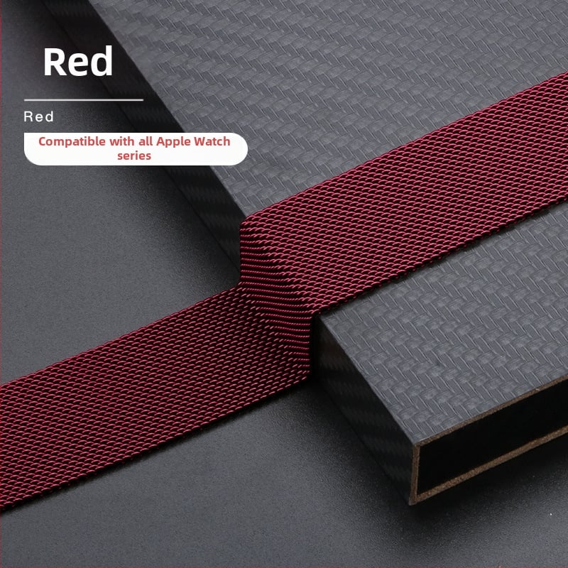 Roostevabast terasest Milaanese magnetrihm Apple Watch S8 jaoks – eriline kohandatud liides, 30 g