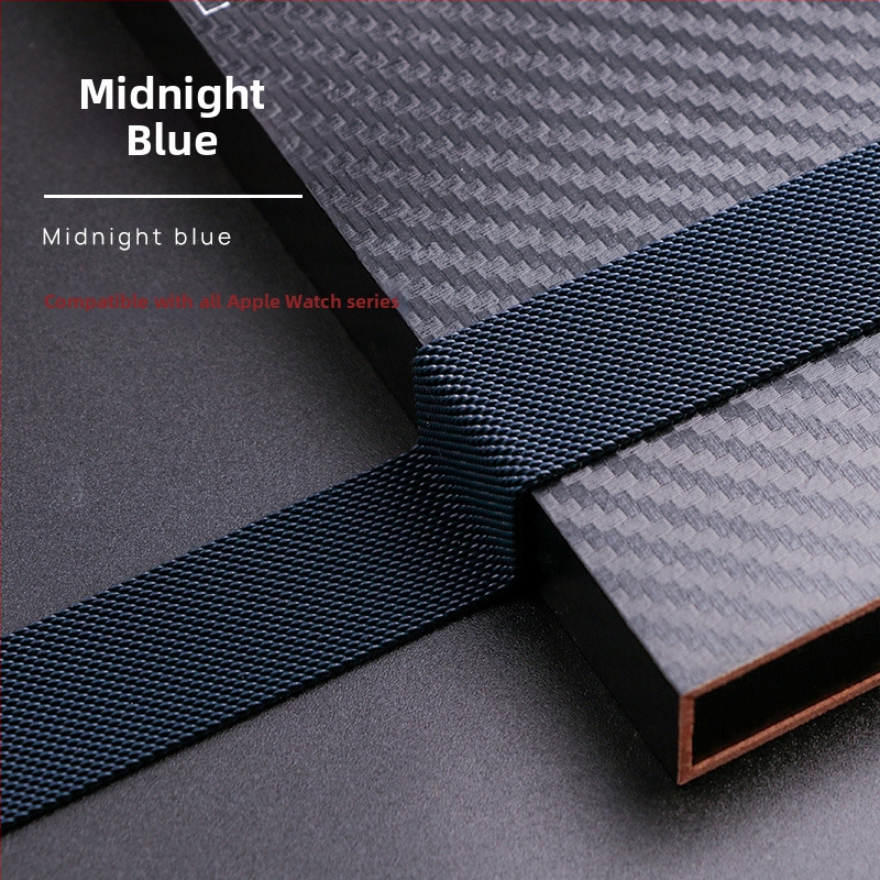 Roostevabast terasest Milaanese magnetrihm Apple Watch S8 jaoks – eriline kohandatud liides, 30 g