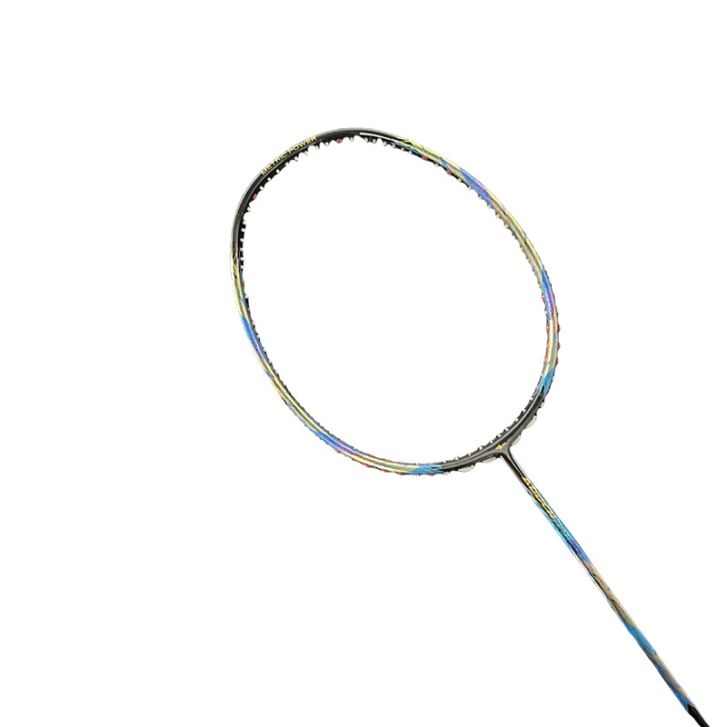 Badminton reketa s jednim tijelom 10U, karbonsko vlakno okvir, težina 75–79 g, drška G5, najlon damil