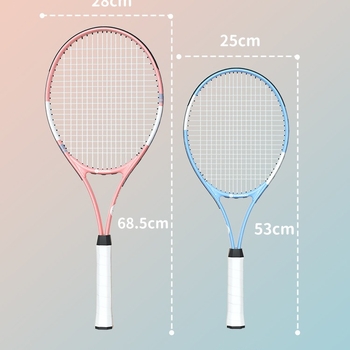 Teniska raketa s karbonsko-aluminijske legure, težina 95–100 g, debljina drške G1, direktan udarac