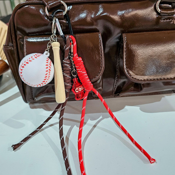 Privjesak za torbu i ključeve od perlica, ručno izrađeni ukras od perli, uzorci: srce, kapljica, zvončić, marka: Woohoo handicrafts
