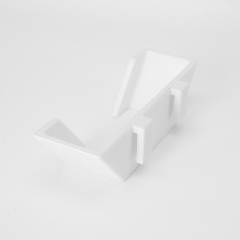 Držač za padel rekete — Plastični, prilagodljiv, pogodan za tenis i badminton terene