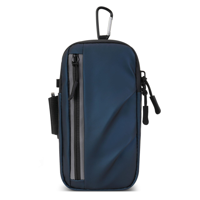 Арм чантичка за телефон за спорт на открито, унисекс, лек PU материал, дишаща, рефлекторна нощна безопасност, подплата полиестер, летен сезон 2025