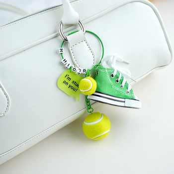 DIY akrilni privjesak za ključeve u karikaturalnom stilu, pojedinačno pakiran