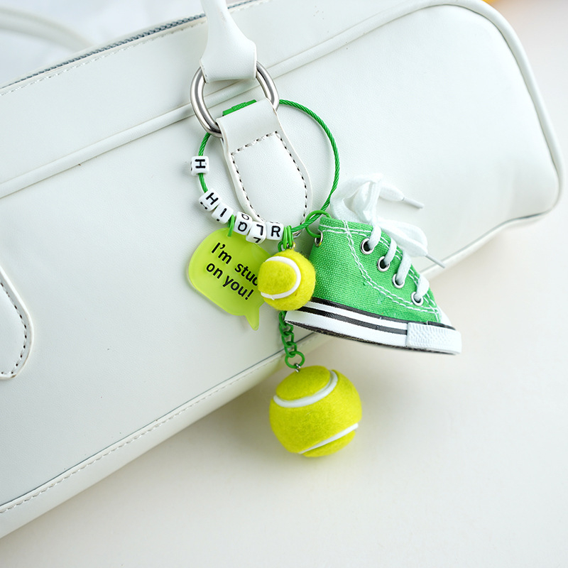 DIY akrilni privjesak za ključeve u karikaturalnom stilu, pojedinačno pakiran