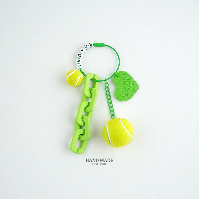 DIY akrilni privjesak za ključeve u karikaturalnom stilu, pojedinačno pakiran