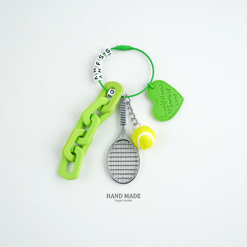 DIY akrilni privjesak za ključeve u karikaturalnom stilu, pojedinačno pakiran