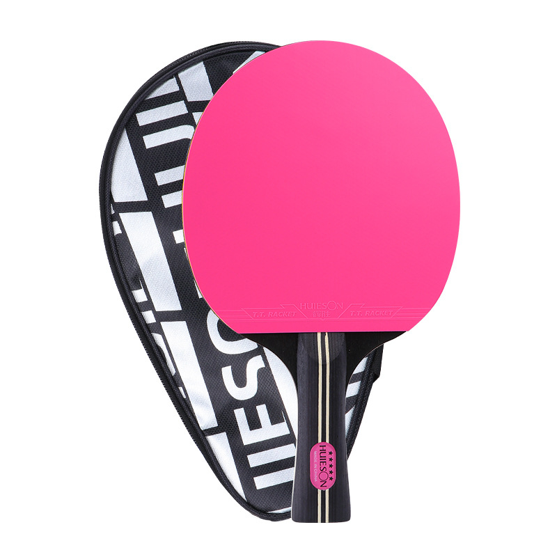 Huieson reketa za stolni tenis, Basswood oštrica, guma s obostrano ljepilom, jedno pakiranje