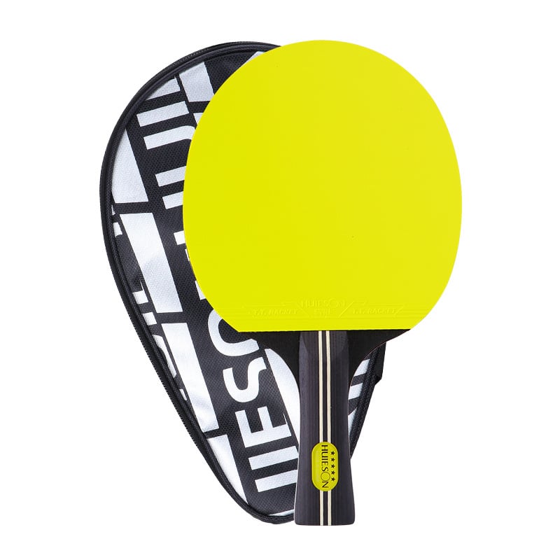 Huieson reketa za stolni tenis, Basswood oštrica, guma s obostrano ljepilom, jedno pakiranje