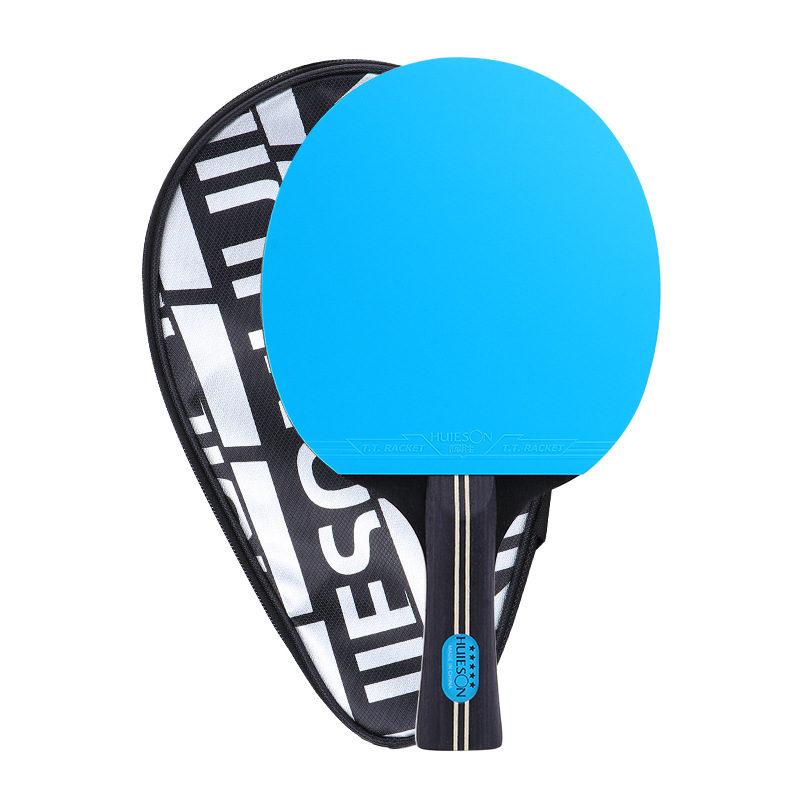 Huieson reketa za stolni tenis, Basswood oštrica, guma s obostrano ljepilom, jedno pakiranje