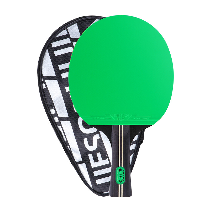 Huieson reketa za stolni tenis, Basswood oštrica, guma s obostrano ljepilom, jedno pakiranje