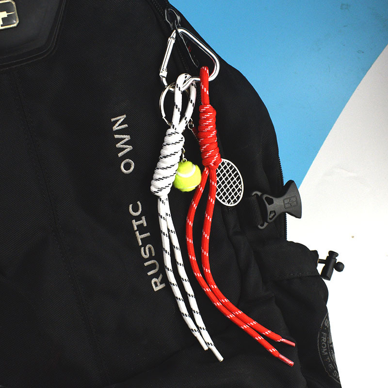 Tiny ключодържател висулка от смесени материали - индивидуално опакован подарък за сватби, рождени дни, пътувания и завършване