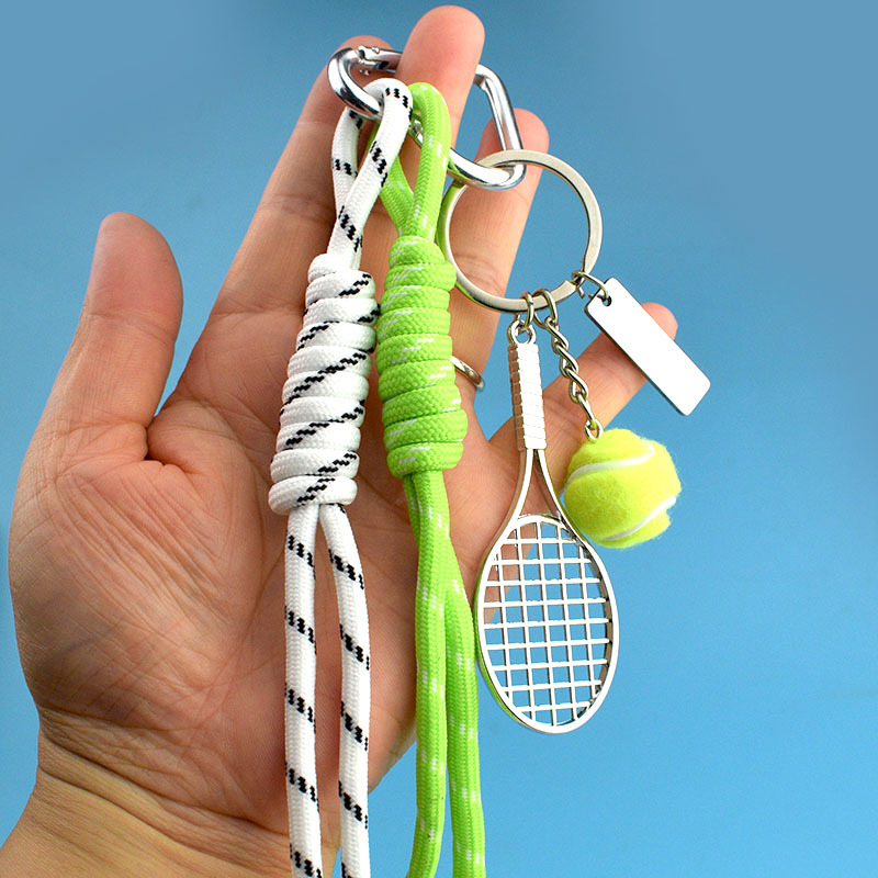 Tiny ключодържател висулка от смесени материали - индивидуално опакован подарък за сватби, рождени дни, пътувания и завършване