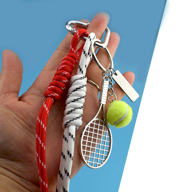 Tiny ключодържател висулка от смесени материали - индивидуално опакован подарък за сватби, рождени дни, пътувания и завършване