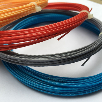 Alpha bambusa raketes tenisa troses, poliesteris, diametrs 1,25 mm, izturīga līnija raketei