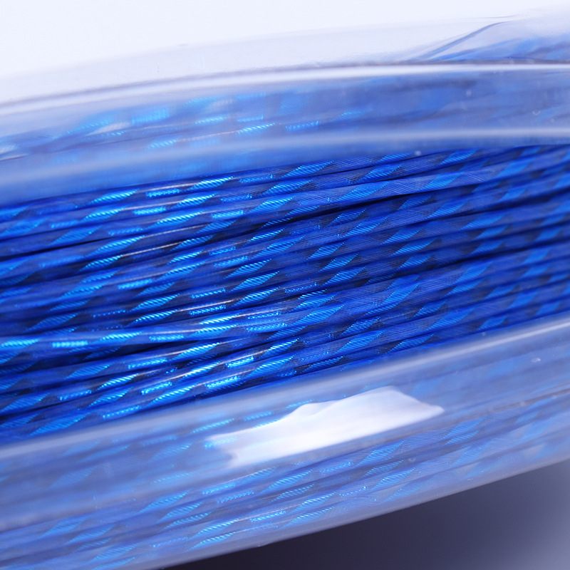 Tenisa raketes troses – neilona šķiedras, ZARSIA, paredzētas tenisam un badmintonam