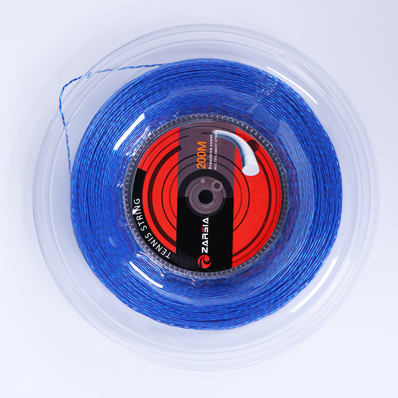 Tenisa raketes troses – neilona šķiedras, ZARSIA, paredzētas tenisam un badmintonam