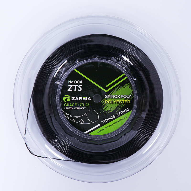 ZARSIA tenisa raketes aukla, poliesteres cieta vadīte, izturīga