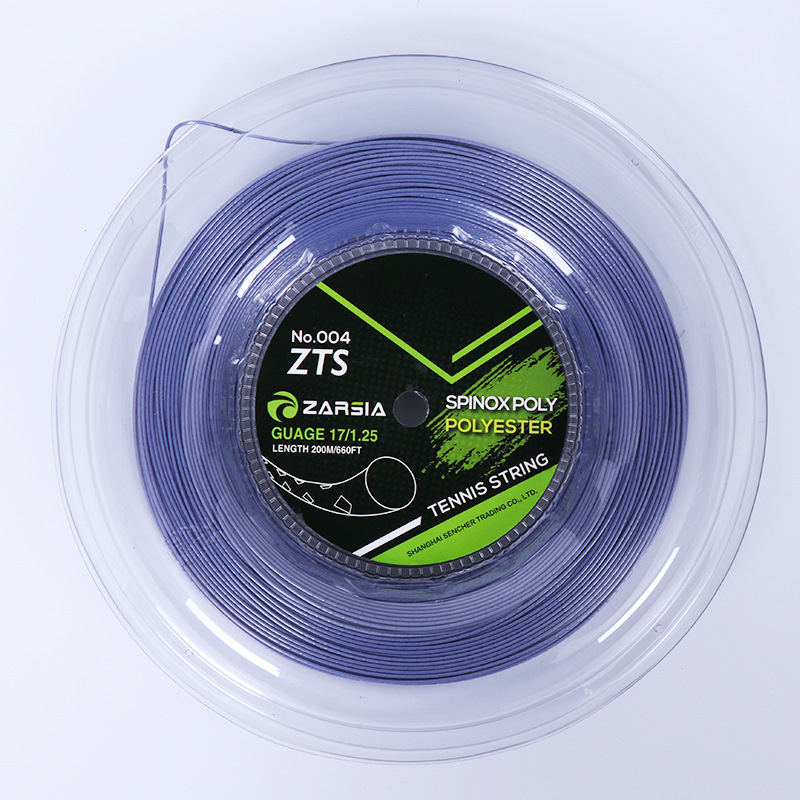 ZARSIA tenisa raketes aukla, poliesteres cieta vadīte, izturīga